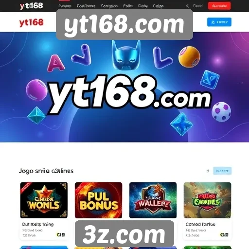 experiência de usuário aprimorada no site de jogos