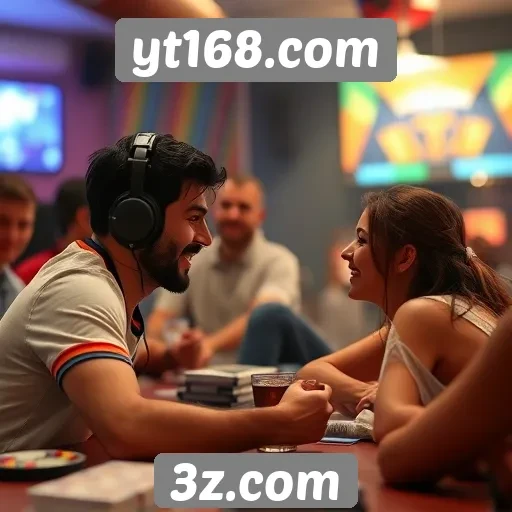 Comunidade de jogadores no yt168.com e suas interações