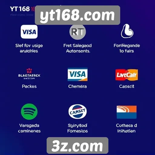 Os métodos de pagamento disponíveis no yt168.com