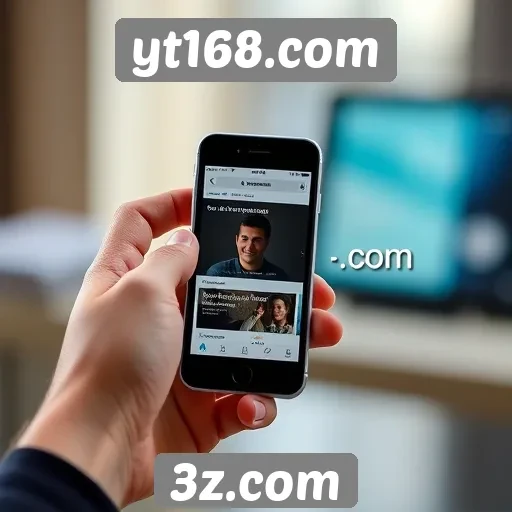 Desempenho técnico do yt168.com em dispositivos móveis