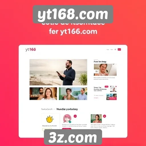 Evolução da interface do yt168.com ao longo do tempo